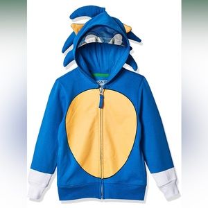 SEGA Kids' Sonic The Hedgehog Costume Hoodie size 5/6